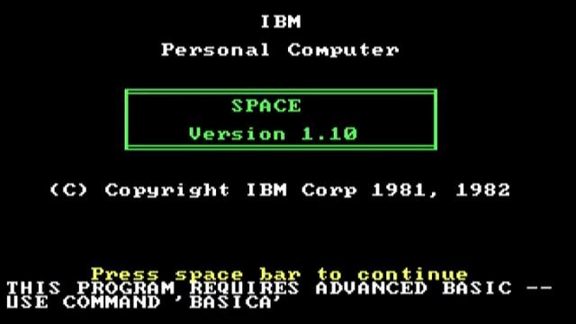 BASIC and Advanced BASIC on an IBM XT 286 (PCem) смотреть онлайн