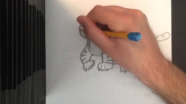 I draw Pura from Crash Bandicoot: WARPED смотреть онлайн