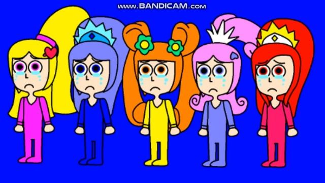 The Baby Glitter Force Doki Doki Gang Crying Cast (For @AmaeraeyLovesAmyRose2K9)