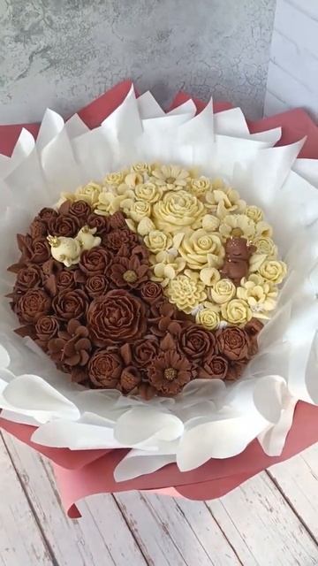 Букет Инь-Янь #chocolate #фудфлористика #подарок #шоколадручнойработы #цветыизшоколада #шоколад #ва смотреть онлайн
