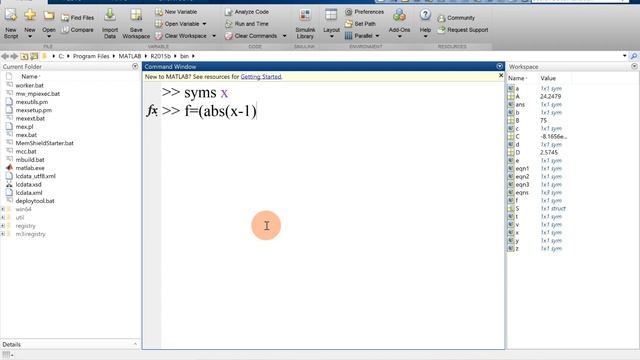 MATLAB Programming, sin,cos,real,conj,imag,angle,syms,expand,factor,simplify,solve,diff(y),int(y),l смотреть онлайн