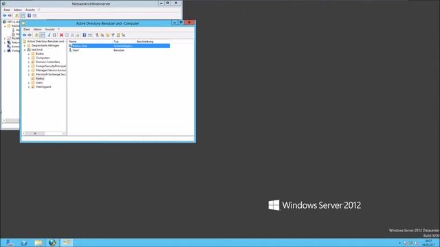 Install NPS with active directory group authentication (RADIUS Server) смотреть онлайн