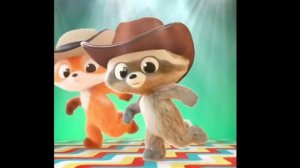 Энни и Йойки танцы в одном видео!