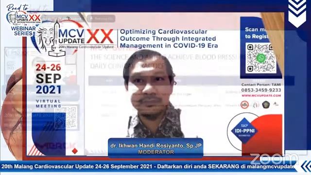 Webinar Series 6 - Road to The 20th Malang Cardiovascular Update 2021 смотреть онлайн