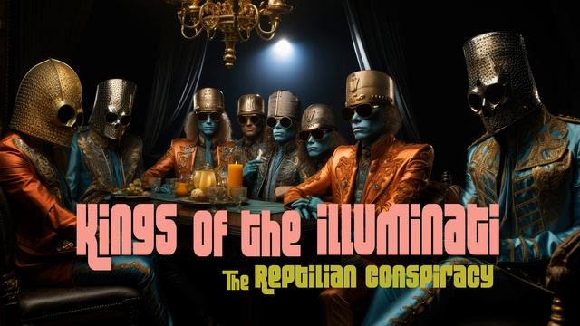 The Reptilian Conspiracy: The Kings of the Illuminati Full Album Cinematic Cyberpunk Synthwave Musi смотреть онлайн