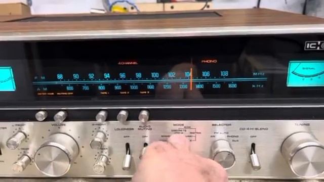 Technics SA-8500X Quadraphonic Receiver смотреть онлайн