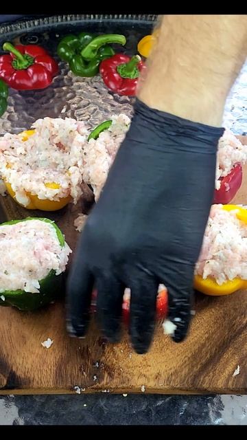StuffedPepper #paprika #peppers смотреть онлайн