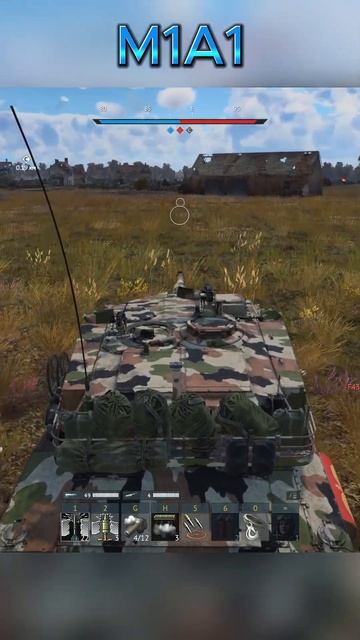 Как надо играть на Абрамсе #warthunder #gaming #games #military #airforce смотреть онлайн