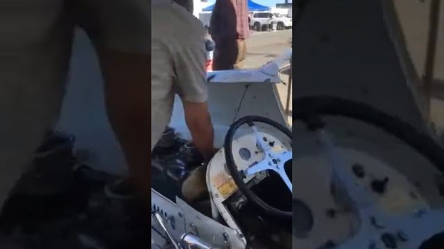Kurtis Midget 1948 warming up at The Sonoma Historics 6/2018 смотреть онлайн