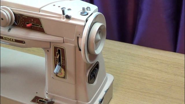 Singer 401g Slant-O-Matic Vintage Sewing Machine смотреть онлайн