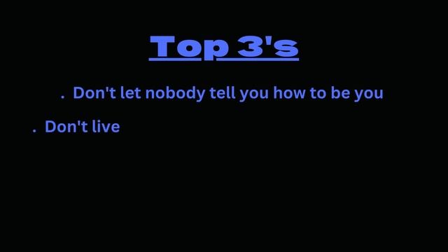 Top 3s Tips on Don't Be смотреть онлайн