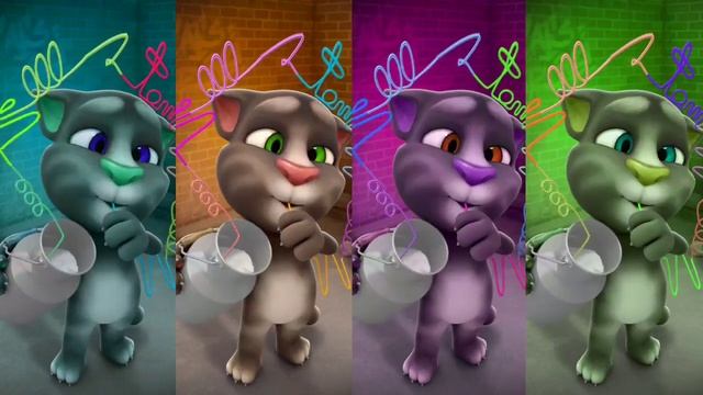 My Talking Tom colours funny movement 🍇🍉🤣🌶#11 смотреть онлайн