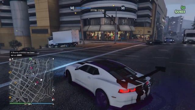 GTAV ONLINE finally dropped the Camaro!!! (Vigero ZX)!!!! смотреть онлайн