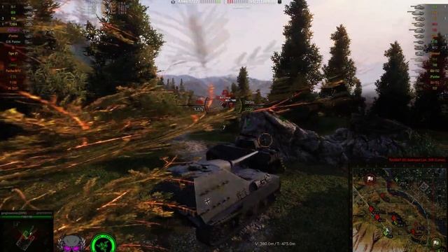 WOT: JagdpanterII --- Agressive 6k dmg carry! смотреть онлайн