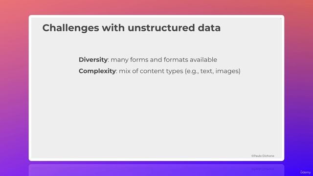 3. Challenges with Unstructured Data смотреть онлайн