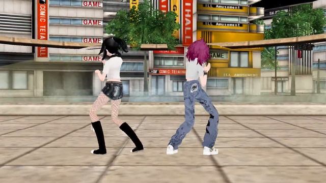 Mmd Hana and me Gimme Gimme смотреть онлайн