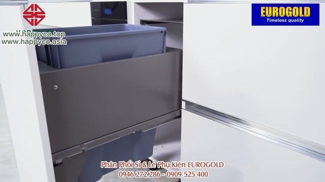 PHỤ KIỆN THÔNG MINH | THÙNG RÁC ÂM TỦ EA300 EUROGOLD смотреть онлайн