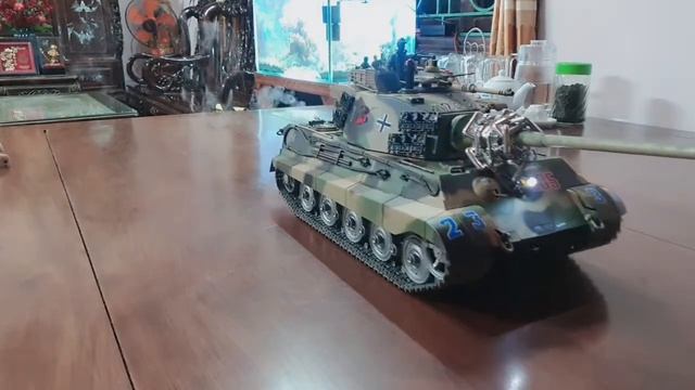 Tank Heng Long King Tiger Pro 1/16 7.0 смотреть онлайн