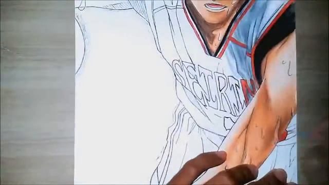 [SpeedArt] Drawing Kagami (Kuroko no Basket) смотреть онлайн