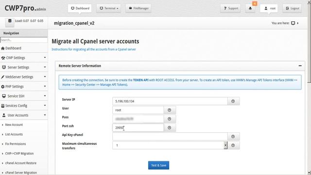 cPanel Server Migration to CWP смотреть онлайн