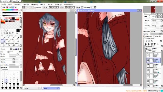 [SAI]Speed Paint - akaikami misaki Part 2 смотреть онлайн