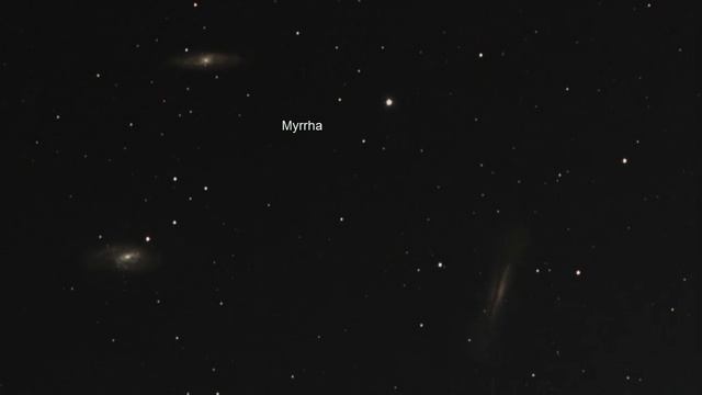 Asteroid Myrrha in Leo Triplet смотреть онлайн