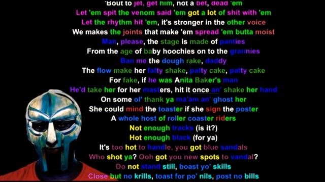 MF DOOM on Figaro- Rhymes Highlighted смотреть онлайн