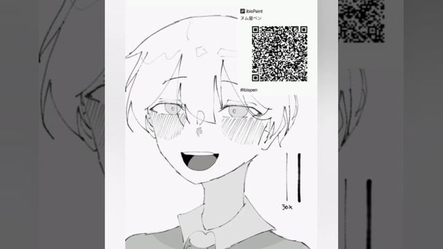 : Ibis paint brush 21 QR codes part 2 #ibispaintx смотреть онлайн