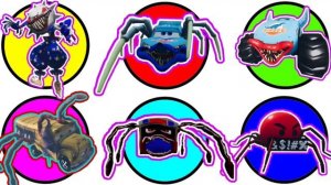 KUMPULAN MONSTER ❗️❗️ Lightning McQueen Head Eater, Train Eater, Choo Choo Charles, Skibidi Toilet