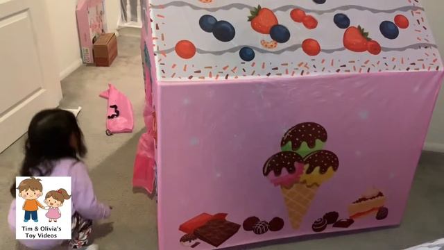 Olivia Loves Her Kids Girl Toy Tent смотреть онлайн