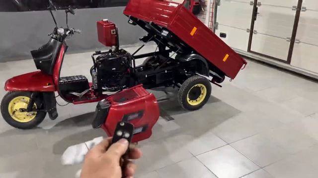 Модернизированный мотороллер муравей смотреть онлайн