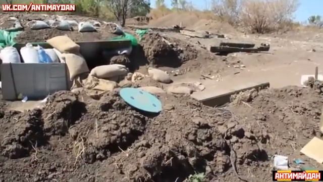 Украина Последние Новости Сегодня►16 11 2014◄Заброшенные позиции карателей Донецк Луганск смотреть онлайн