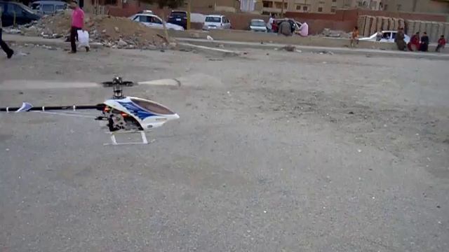 RAPTOR 60 GAS O.S engine GT15HZ break in смотреть онлайн