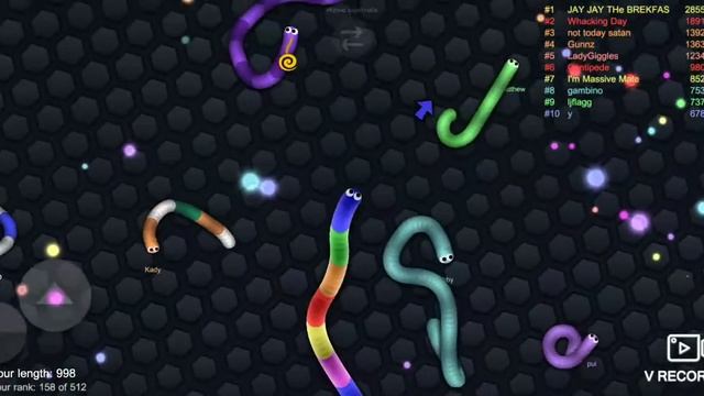 Играю в слизарио slither.io смотреть онлайн