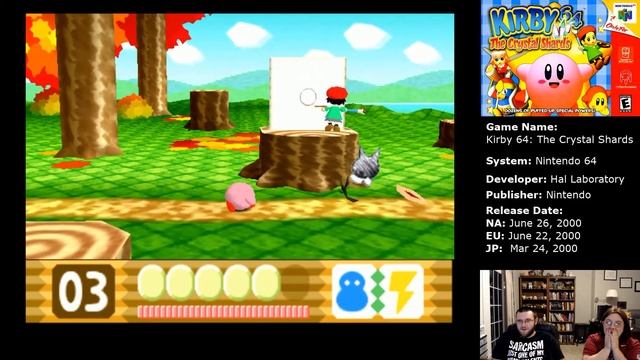 PopStar Stage 2 (Kirby 64: The Crystal Shards Let's Play #2) смотреть онлайн