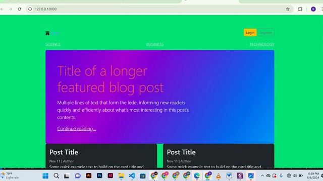 PART 29 b: BLOG(CHANGE WEB PAGE TO DARCK THEME:#PYTHON#DJANGO#SQLITE #GITHUB#PYTHONANYWHERE) смотреть онлайн