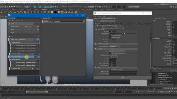 Maya Basic Render Setup Guide