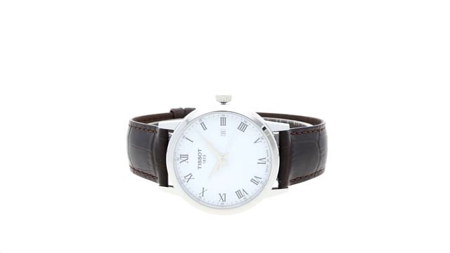 TISSOT CLASSIC DREAM WHITE DIAL T129.410.16.013.00 Zegarek / Watch 360 смотреть онлайн