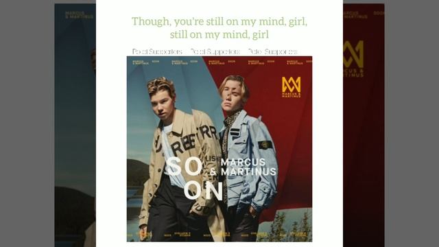 Fix You-Marcus and Martinus:Lyric Video смотреть онлайн