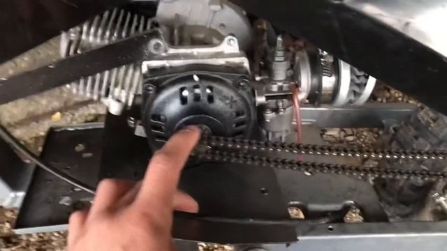 Razor mx350 Gas Conversion (49cc 2 stroke) смотреть онлайн