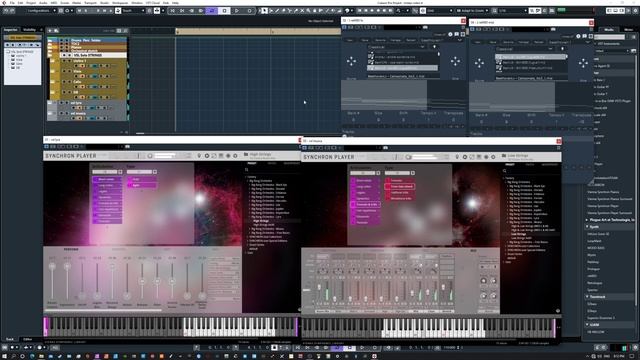 BBO Lyra, Musca and the VSL solo strings tremolo test. смотреть онлайн