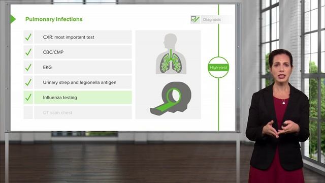2.01 Pneumonia & Pulmonary Infections- Examination смотреть онлайн
