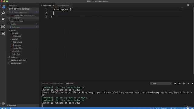 Полное руководство NodeJS Урок 22 Добавление навигации смотреть онлайн