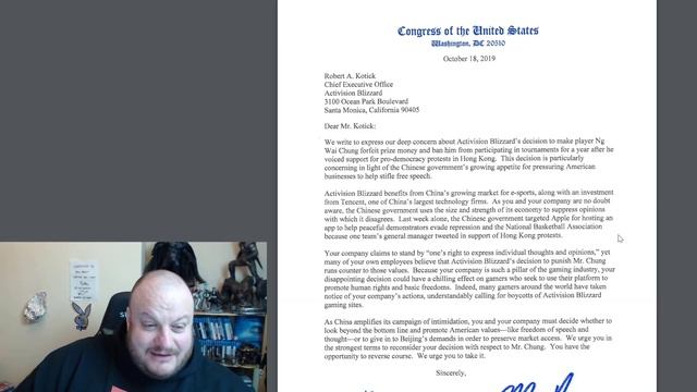 US CONGRESS Write to ACTIVISION/BLIZZARD!! смотреть онлайн