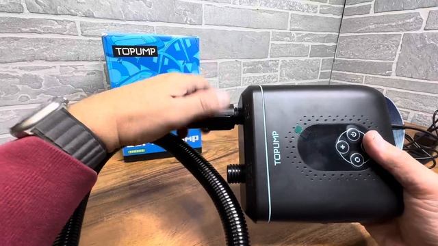TOPUMP Rechargable SUP Pump TPS260, 20PSI Electric Paddle Board Pump Review смотреть онлайн