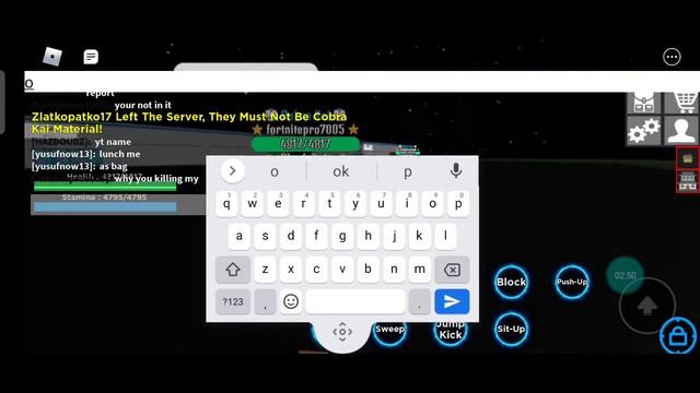 cobra kai game roblox смотреть онлайн