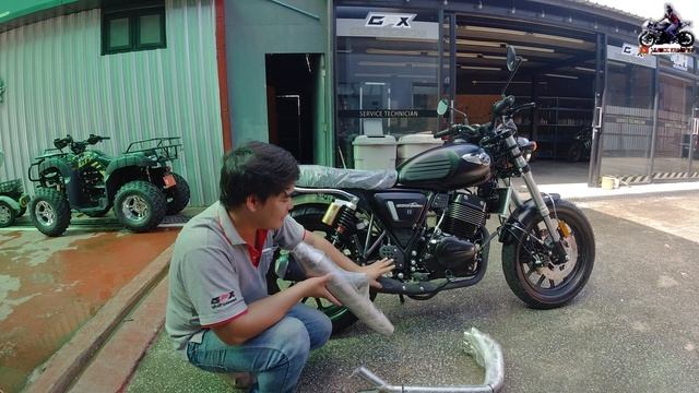 GPX Legend 250 Twin II ดำด้าน 2 สูบ ดิสคู่ สุดคลาสสิก+ท่อเเต่งทรงเมกาโฟน смотреть онлайн