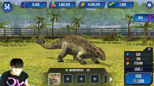Got Antarctopelta - Jurassic World The Game #88 смотреть онлайн