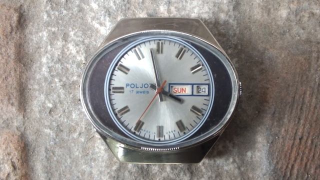 Vintage Poljot Stadium (Полёт Стадион) 17 Jewels USSR Russian Mechanical Wristwatch. смотреть онлайн