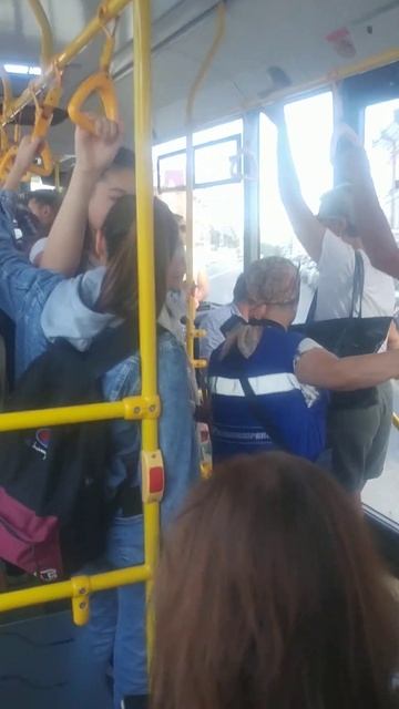Уфа. Автобус 110с в аэропорт столицы Башкортостана смотреть онлайн